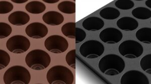 Germination tray in 2 variants black and brown